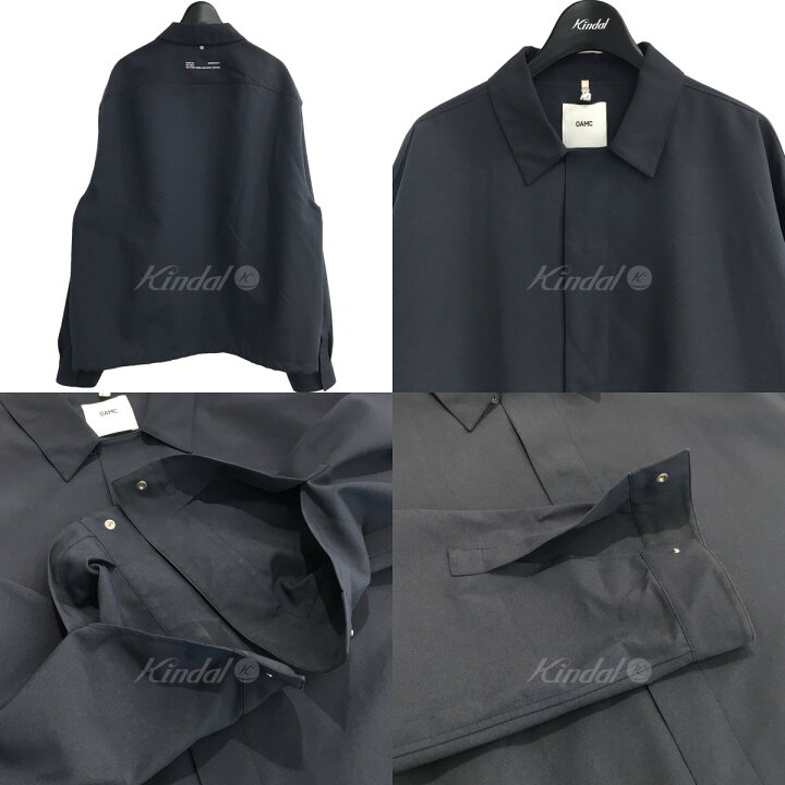 楽天市場】【中古】OAMC「SYSTEM SHIRT」システムシャツ ネイビー 