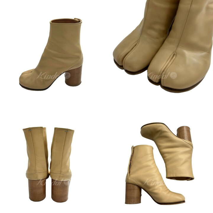 楽天市場】【中古】Maison Margiela足袋ブーツ ベージュ サイズ：36 1 