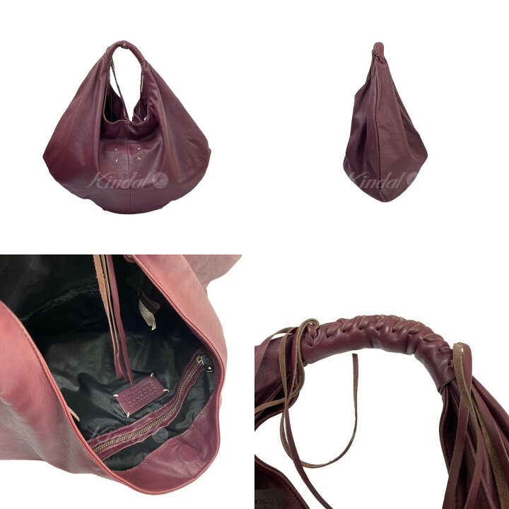 楽天市場】【中古】Maison Margiela レザーショルダーバッグ バー 
