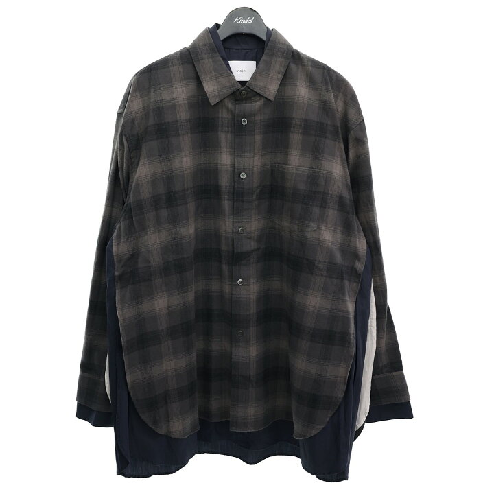 楽天市場】【中古】steinレイヤードシャツ Oversized Layered Flannel 