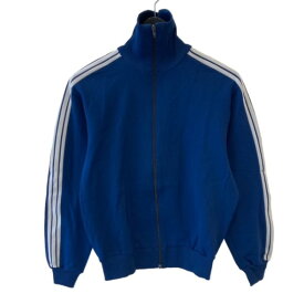 【中古】adidas70s デサント製 トラックジャケット ADS-3 ブルー サイズ：2【価格見直し】