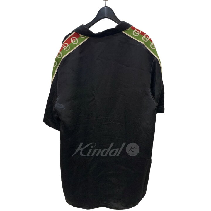 楽天市場】【中古】GUCCI「TAPED LOGO SILK VACATION SHIRT」テープ 