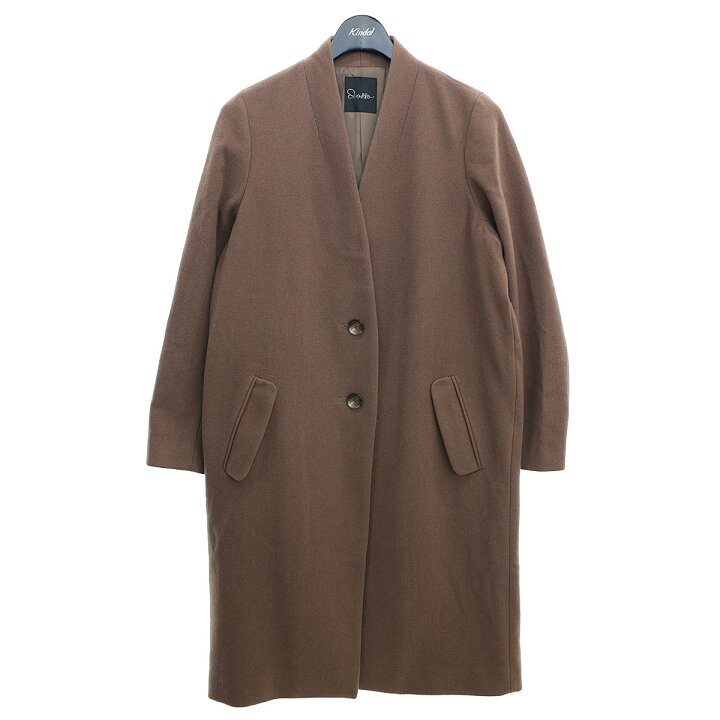 楽天市場】【中古】ROSSO Vネックノーカラーコート RA77-27B011 