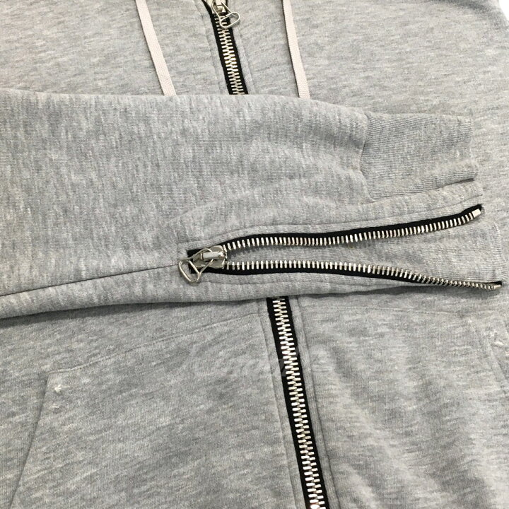 楽天市場】【中古】BALMAIN HOMME ダメージ加工ジップアップパーカー 