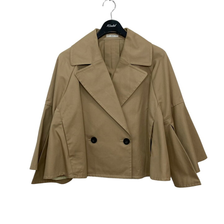 楽天市場】【中古】yori 23SS コットンショートトレンチコート 