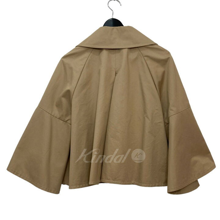 楽天市場】【中古】yori 23SS コットンショートトレンチコート 