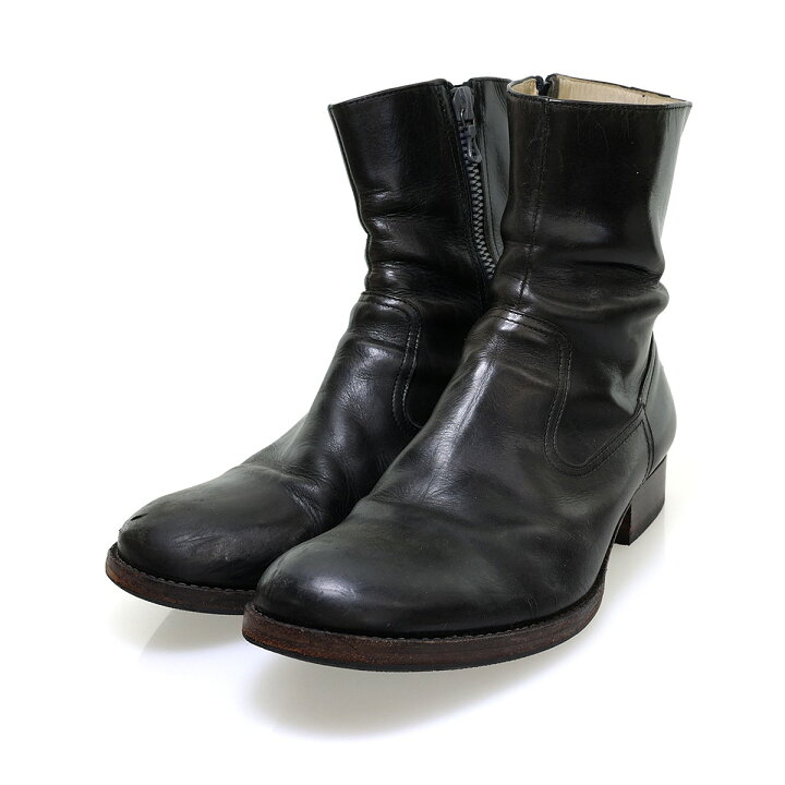 楽天市場】【中古】ATTACHMENT サイドジップブーツ ブラック サイズ 