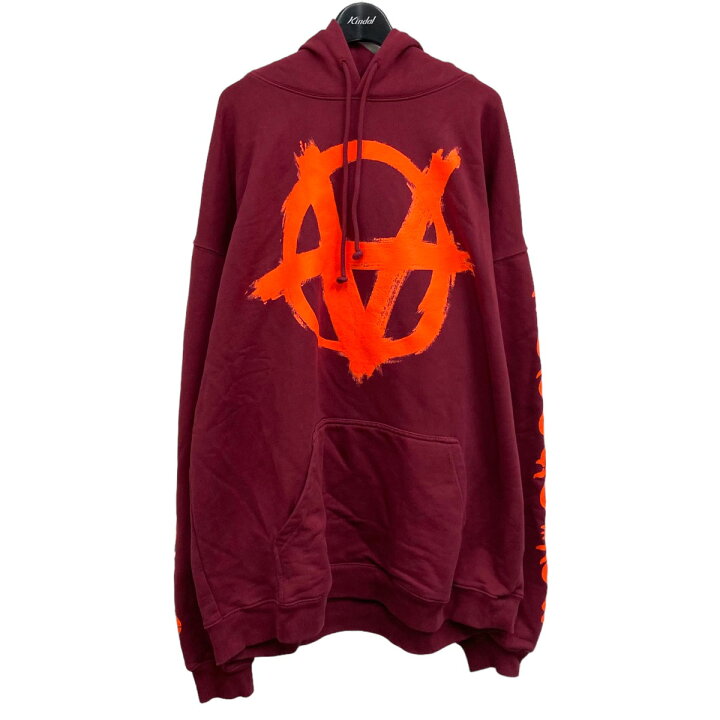 楽天市場】【中古】VETEMENTS アナーキープリントプルオーバーパーカー  