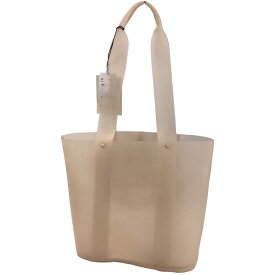 【中古】beautiful people「translucent gradation tote bag in TPU」 TPUトートバッグ ヌードベージュ サイズ：-【価格見直し】