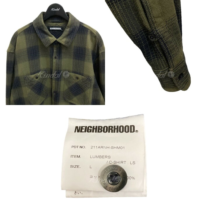 楽天市場】【中古】NEIGHBORHOOD 21SS LUMBERS C-SHIRT 長袖シャツ 
