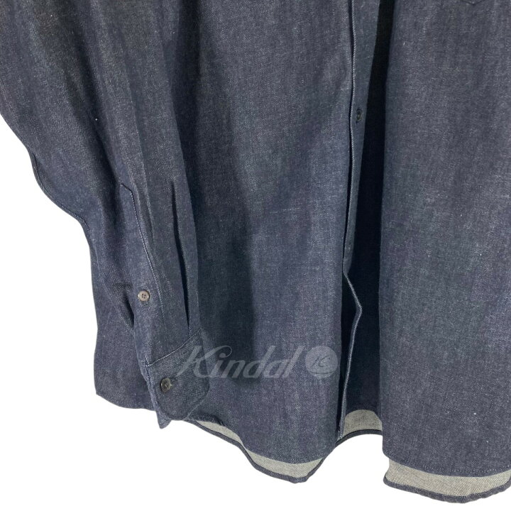 楽天市場】【中古】COMOLI デニム コモリシャツ W03-02004 インディゴ