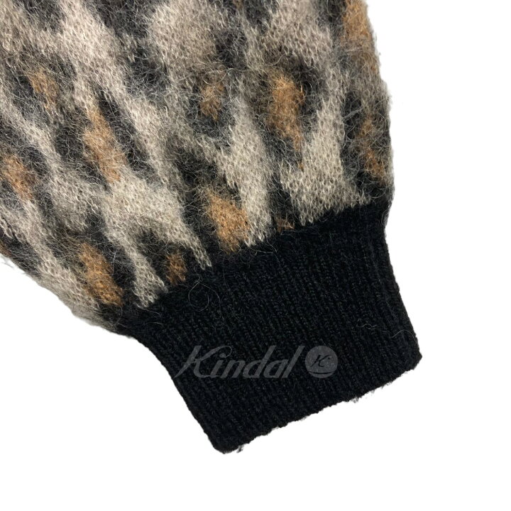 楽天市場】【中古】WACKO MARIA ｢LEOPARD MOHAIR CREW NECK SWEATER 