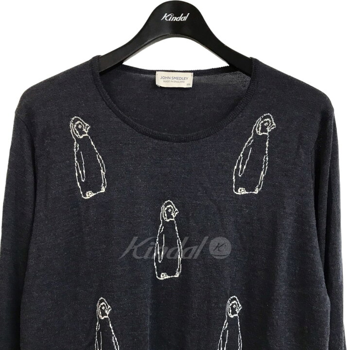 楽天市場】【中古】JOHN SMEDLEY「NESTLING」30ゲージウールペンギン柄 