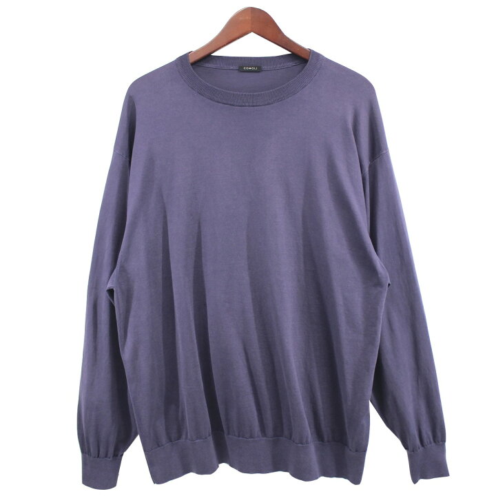 楽天市場】【中古】COMOLI23SS 18G クルーネックニット コットン 