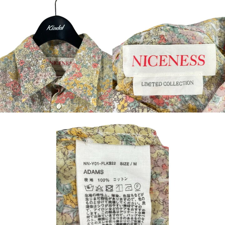 楽天市場】【中古】NICENESS 長袖シャツ ADAMS イエロー×レッド サイズ 