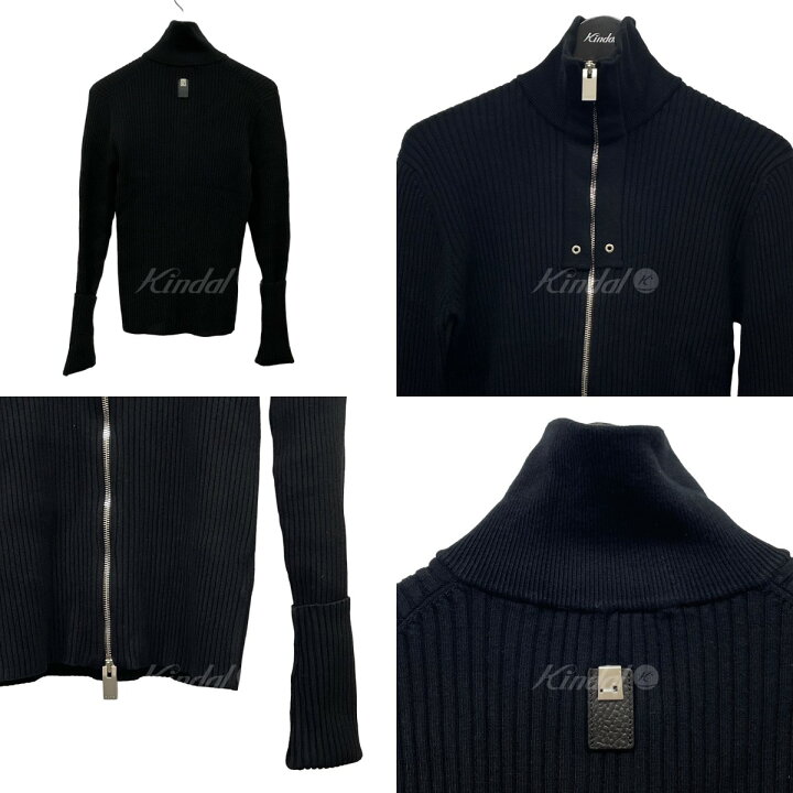 楽天市場】【中古】1017 ALYX 9SM ニットZIP UPジャケット ブラック  