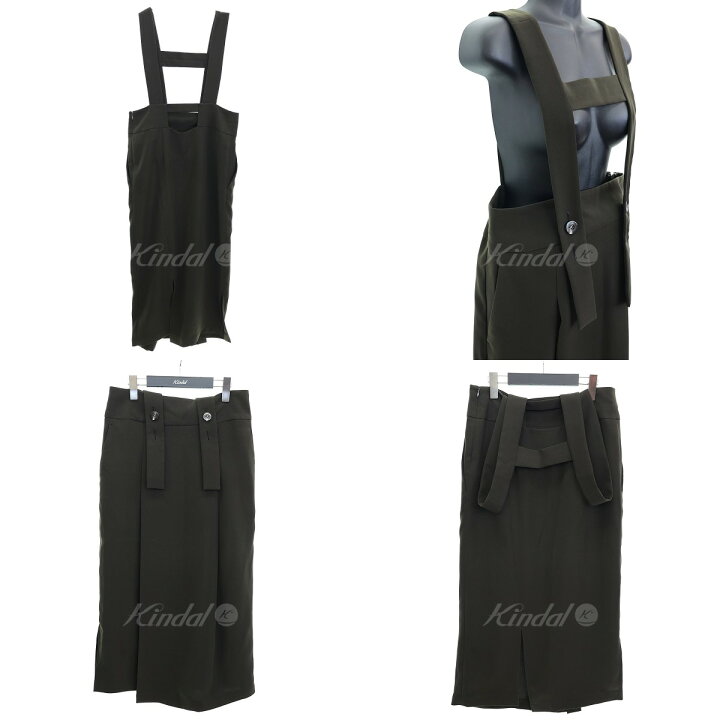 楽天市場】【中古】ENFOLDミリオーネ ストレートサロペットスカート  