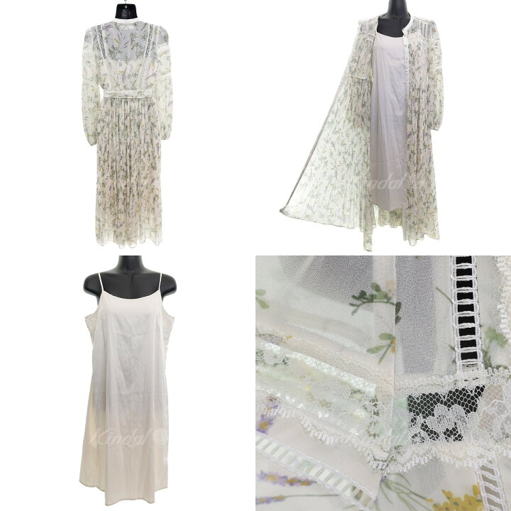 楽天市場】【中古】Her lip to ワンピース Floral Bouquet Pleated  