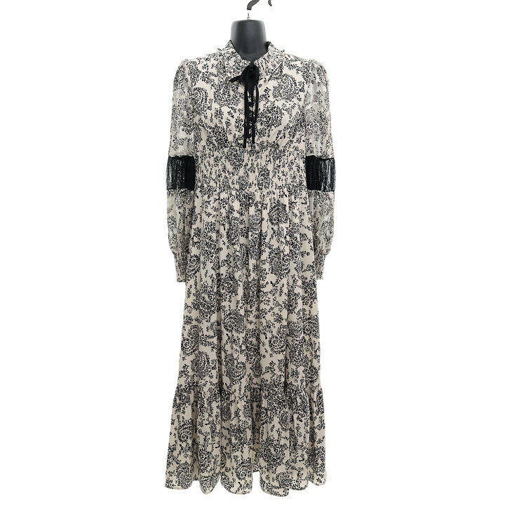 楽天市場】【中古】Her lip to 切替ワンピースWinter Floral Long 