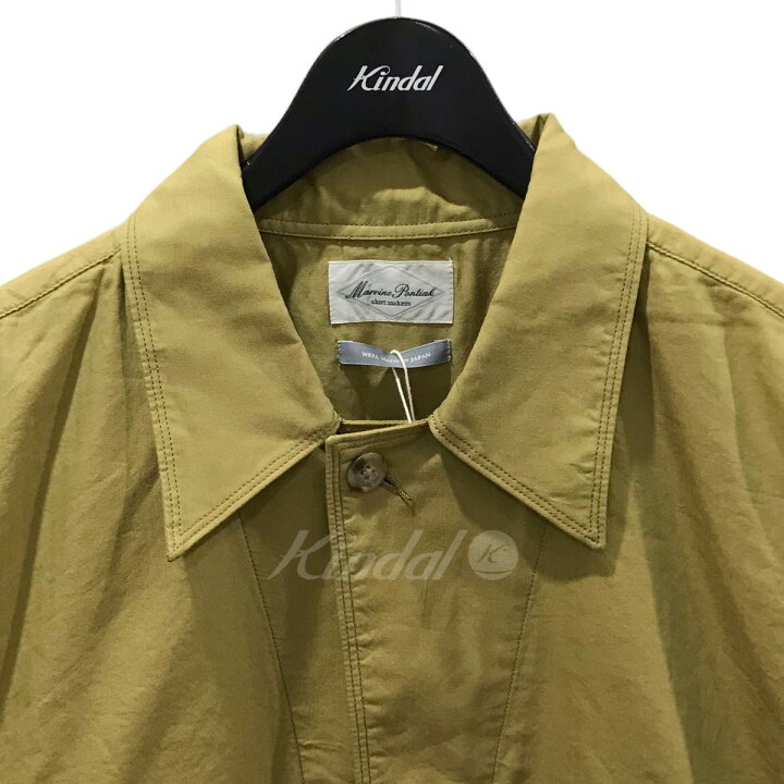 楽天市場】【中古】Marvine Pontiak shirt makersカバーオールシャツ  