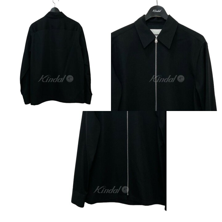 楽天市場】【中古】JIL SANDER 22SS ウールジップシャツブルゾン 