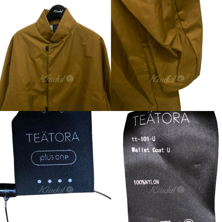 楽天市場】【中古】TEATORA WALLET COAT ステンカラーコート tt-101-U 