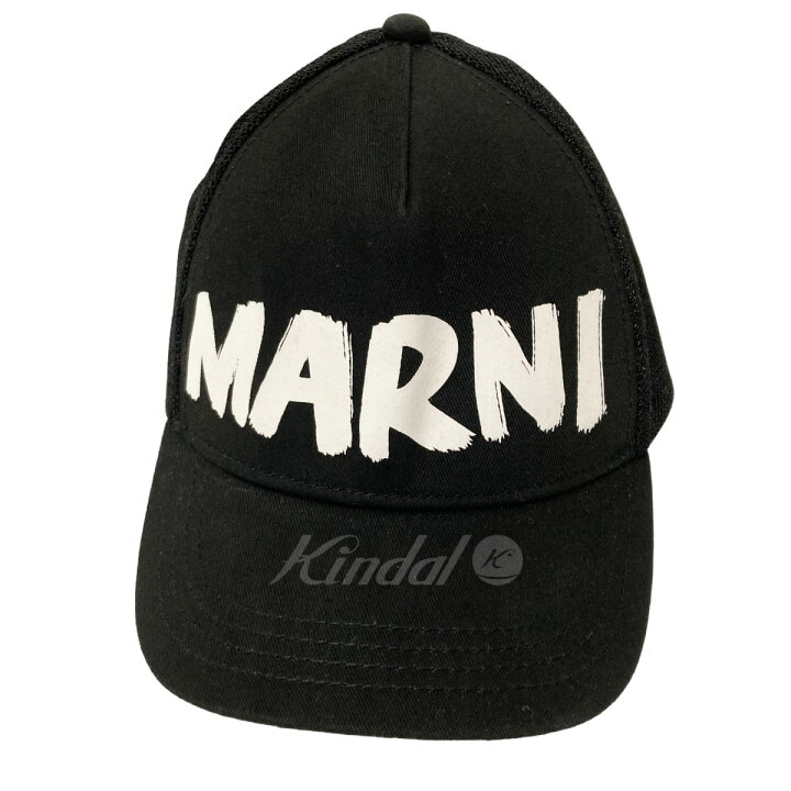 楽天市場】【中古】MARNI ロゴメッシュキャップ M00806 23SS ブラック 