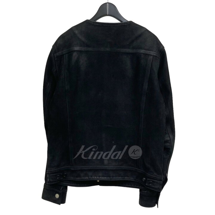 楽天市場】【中古】Rags McGREGOR ノーカラーヌバックレザージャケット 