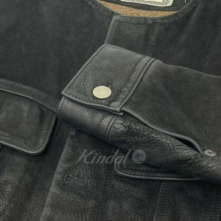 楽天市場】【中古】Rags McGREGOR ノーカラーヌバックレザージャケット 