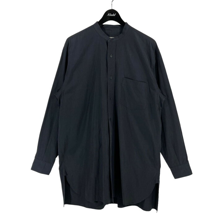 楽天市場】【中古】COMOLI バンドカラーシャツ V01-02002 ネイビー 