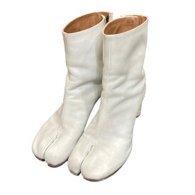 【中古】Maison Margiela 22足袋 TABI ブーツ ホワイト サイズ：40【価格見直し】