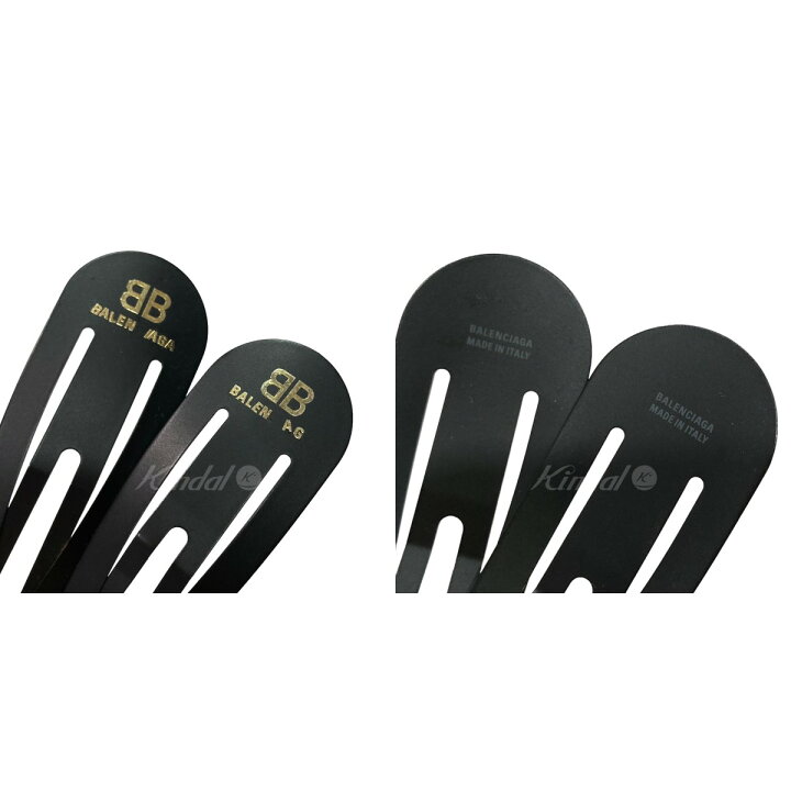 楽天市場】【中古】BALENCIAGA ｢HOLLI XXL CLIP｣ヘアピン ブラック 