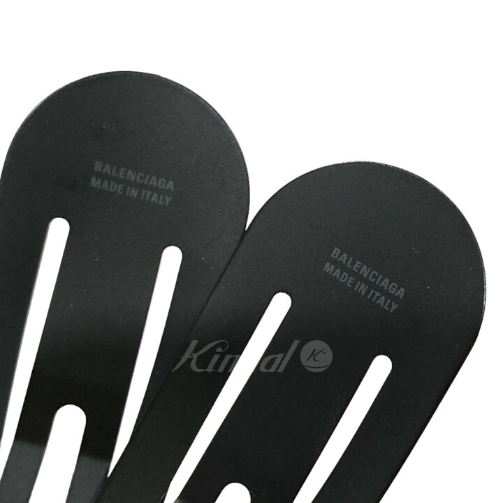楽天市場】【中古】BALENCIAGA ｢HOLLI XXL CLIP｣ヘアピン ブラック 