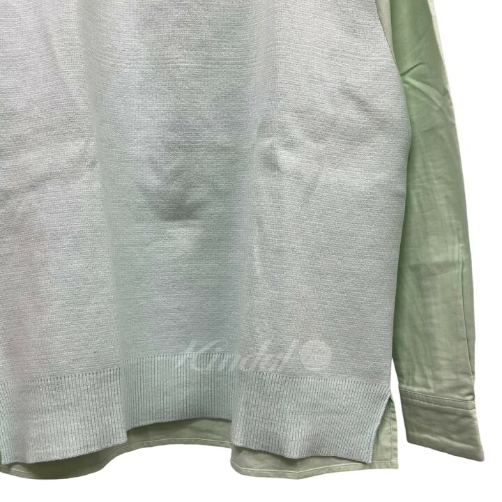 楽天市場】【中古】TTT MSW「Knit Docking Shirt」ニットドッキング 