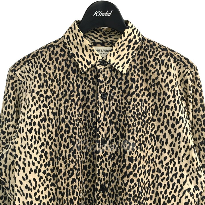 楽天市場】【中古】SAINT LAURENT PARISベイビーキャットシャツ 