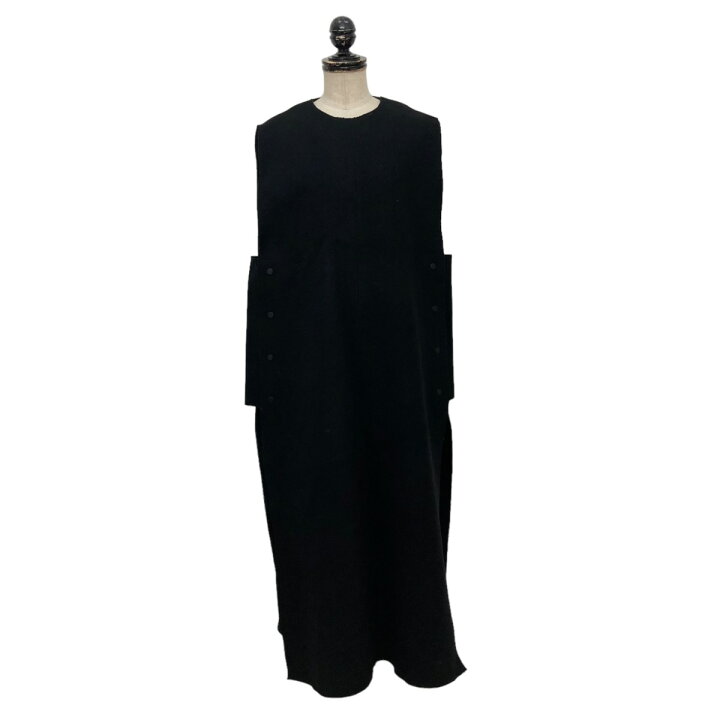 楽天市場】【中古】HYKE MELTON SLEEVELESS DRESS メルトンスリーブ  