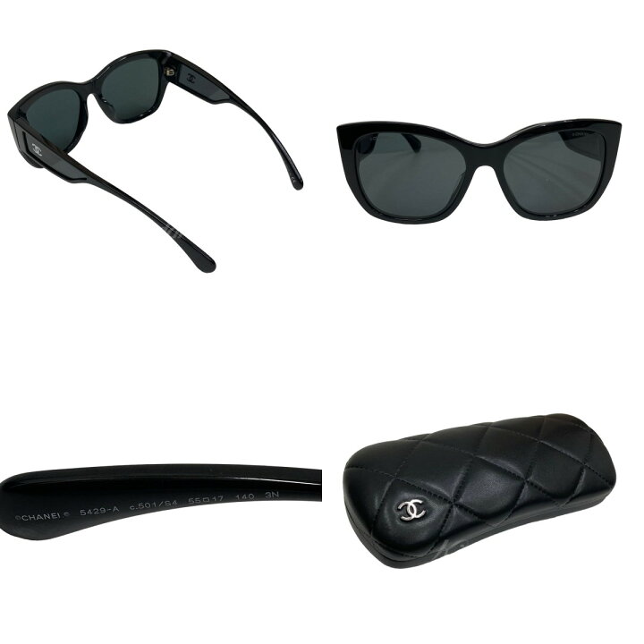 楽天市場】【中古】CHANEL サングラス 5429A-C501S4 ブラック 【230823  