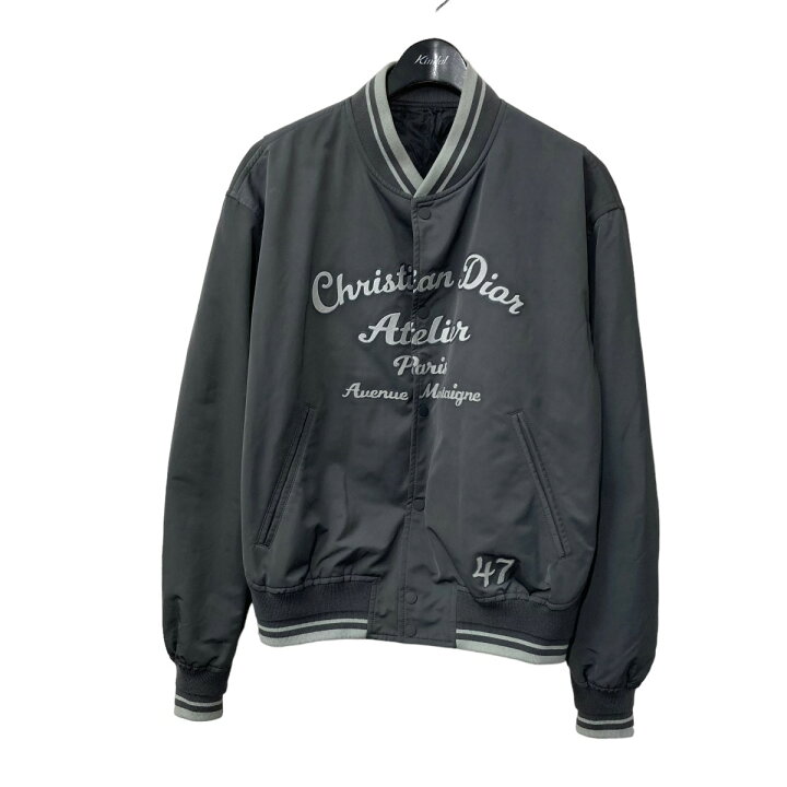 楽天市場】【中古】Dior アトリエ テディ ジャケット グレー サイズ 