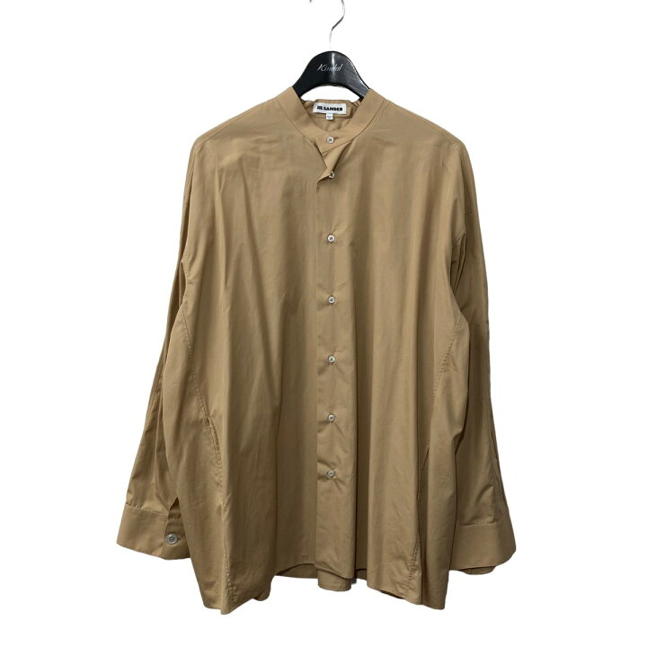 楽天市場】【中古】JIL SANDERバンドカラーシャツ ベージュ サイズ：37  