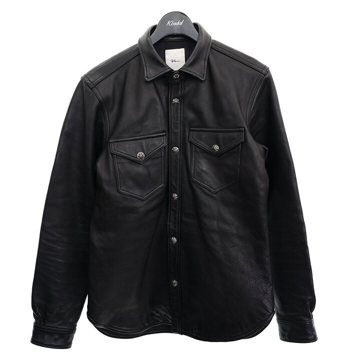 楽天市場】【中古】Ron Herman レザーシャツジャケット 612070030-1071 