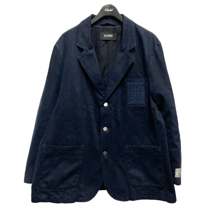 楽天市場】【中古】RAF SIMONS School Boy Denim Blazer 22SS 221-543 