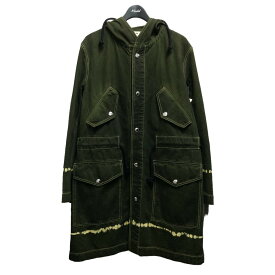 【中古】MARNI　フーデットコート 21AW TUJU004G0 UTCZ82 オリーブ サイズ：44 【230823】（マルニ）