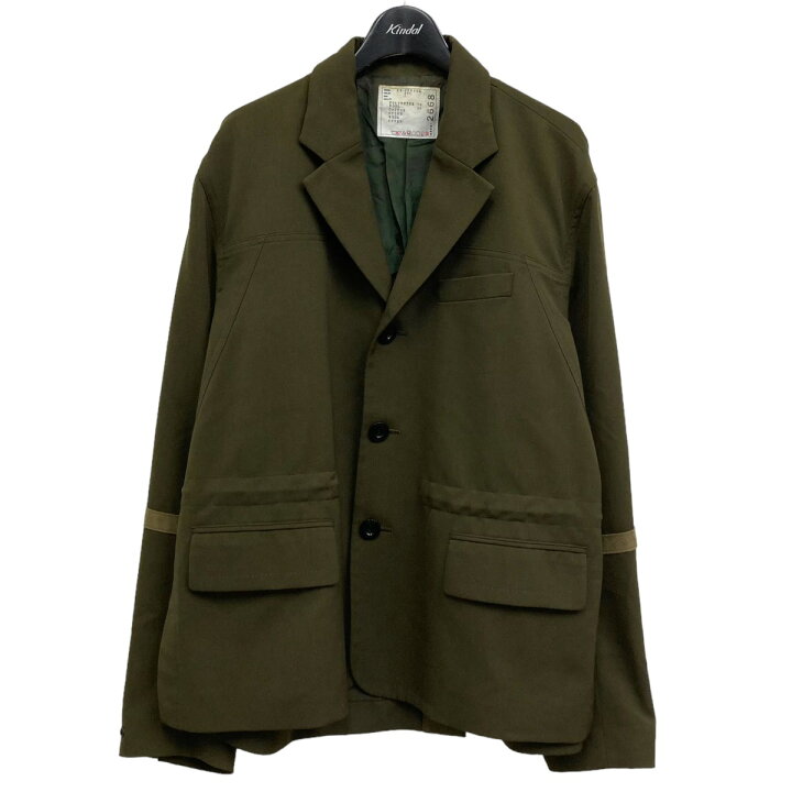 楽天市場】【中古】sacai 2022SS「Suiting Mix 3B Jacket」3B 