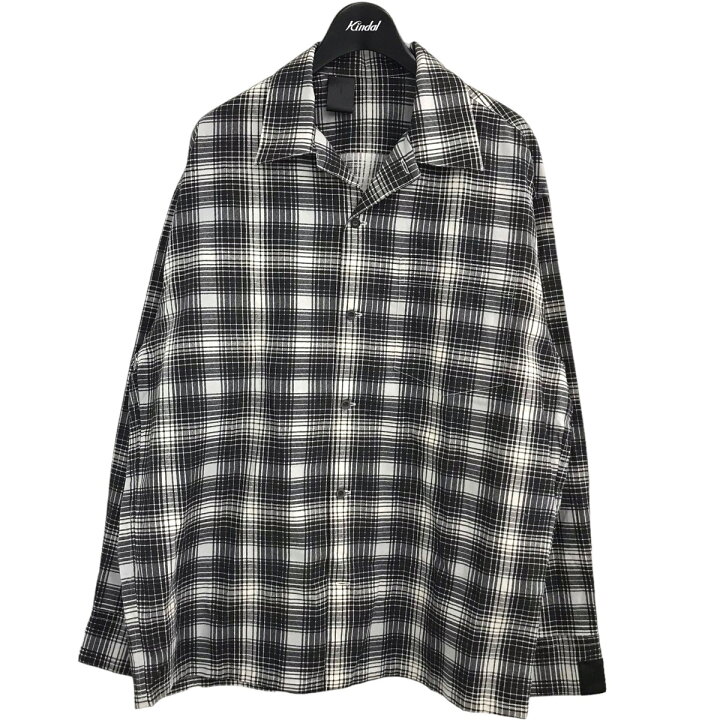楽天市場】【中古】N．HOOLYWOOD 「OPEN COLLAR SHIRT」チェックシャツ 