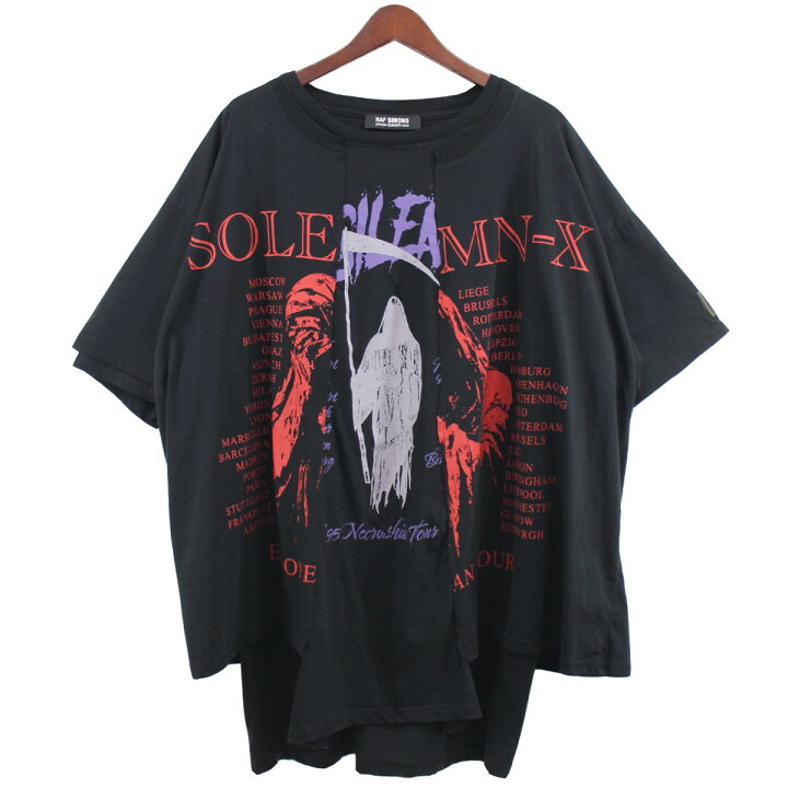 楽天市場】【中古】RAF SIMONS 22SS Big fit doubled T-shirt Solemn-X 
