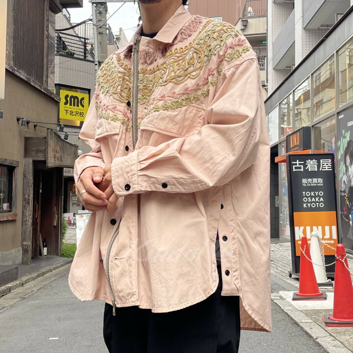 楽天市場】【中古】sacai×ERIC HAZE 23SS Code Embroidery L／S Shirt 