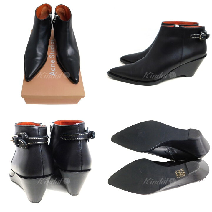 楽天市場】【中古】ACNE STUDIOS CARRIE BOOTS ブーツ ブラック サイズ 