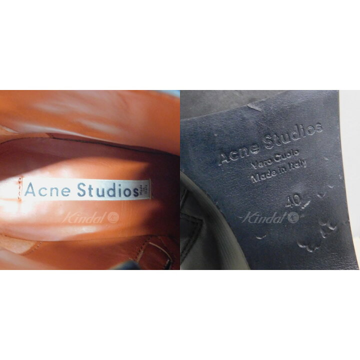 楽天市場】【中古】ACNE STUDIOS CARRIE BOOTS ブーツ ブラック サイズ 