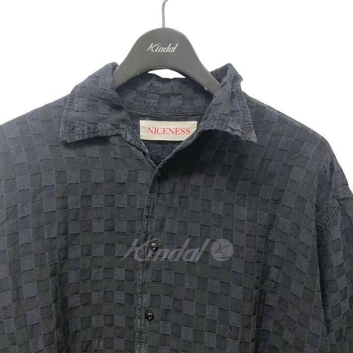 楽天市場】【中古】NICENESS 「SLY」 アートチェックシャツ NN-002CS22 