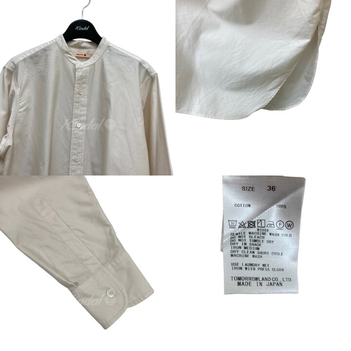 楽天市場】【中古】BACCAコットンバックサテンスタンドカラーロング 